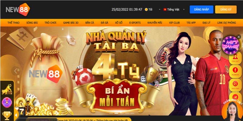 NEW88 - thiên đường cá cược đẳng cấp Việt Nam